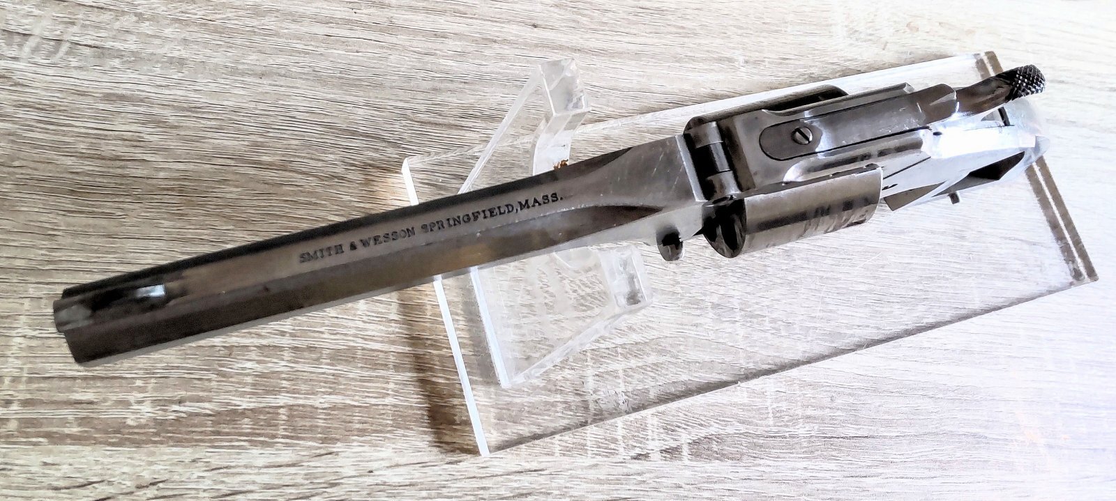 画像1: 1点用意します❖維新のピストール『坂本龍馬の愛銃と言われる・S&W　Army2』削り出し作品