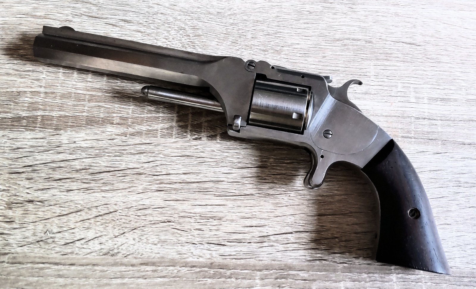 画像2: 1点用意します❖維新のピストール『坂本龍馬の愛銃と言われる・S&W　Army2』削り出し作品